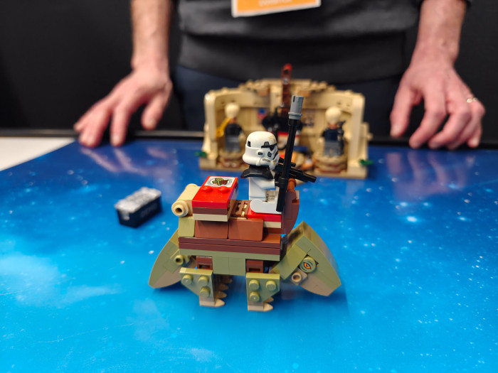 Ein Tauntaun aus einem noch nicht veröffentlichten Set (Bild: Martin Wolf/Golem)