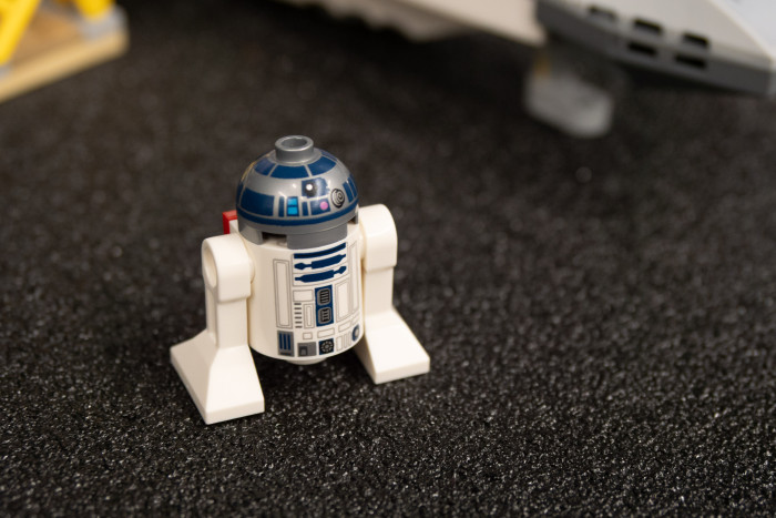 Die smarte Minifigur von R2D2 (Bild: Martin Wolf/Golem)