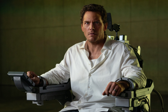 Chris Pratt spielt den Protagonisten in Mercy. (Bild: Sony Pictures)