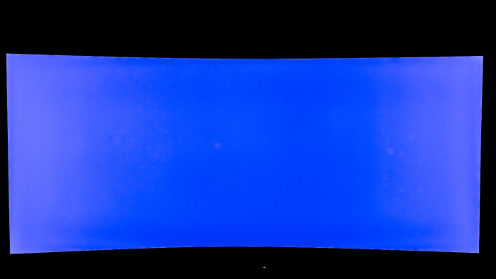 Burn-in bei blauen Farben und digital verstärkt (Bild: Oliver Nickel/Golem.de)