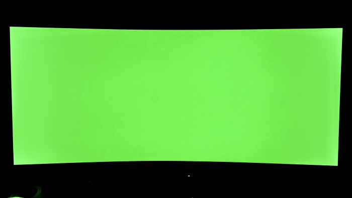 Burn-in bei grünem Canvas ohne Ditalverstärkung (Bild: Oliver Nickel/Golem.de)