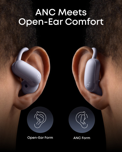 Soundcore Aerofit 2 Pro setzen auf zwei Tragepositionen. (Bild: Anker)