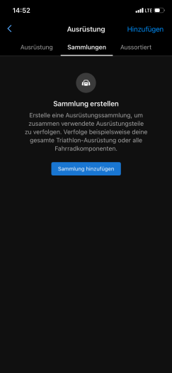 Das neue Gear Tracking in Garmin Connect (Bild: Garmin / Screenshot: Golem)