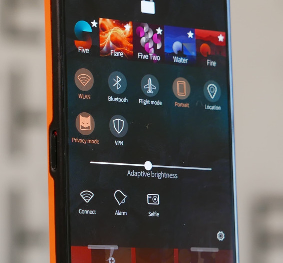 Das aktuelle Engineering Sample des Jolla Phone (Bild: Jolla)