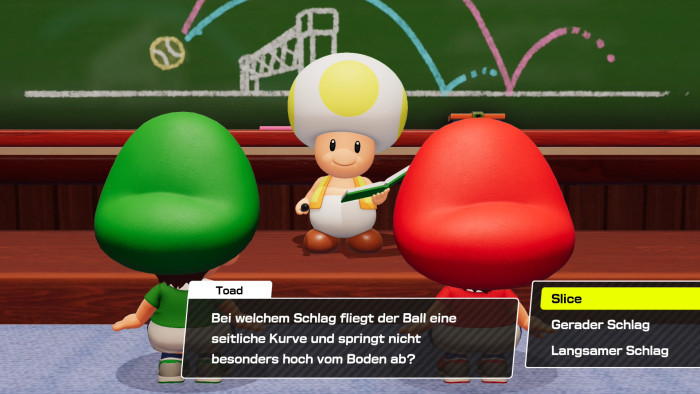 Zum Tutorial gehört ab und zu auch ein simples Quizz. (Bild: Nintendo / Screenshot: Golem)