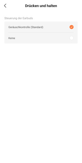 Die Belegung der Tasten für die Openfit Pro lässt sich nur eingeschränkt anpassen. (Bild: Shokz/Screenshot: Golem)