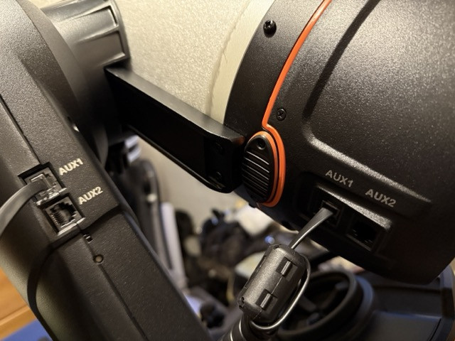 AUX-Anschlüsse (Bild: Mario Keller)