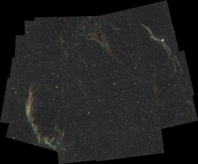 Mosaik Veil-Nebel (Bild: Mario Keller)