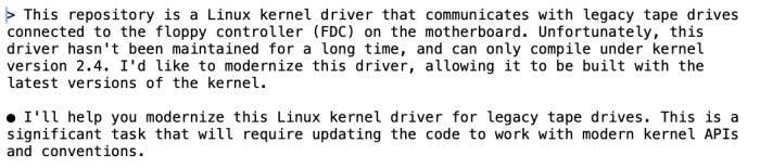 Gespräch mit Claude Code (Screenshot: Golem)