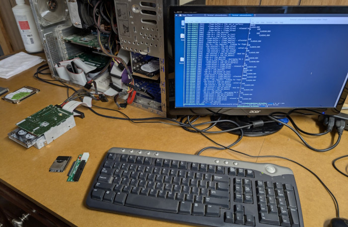 Das jetzige Set-up (Bild: Dimitry Brant)