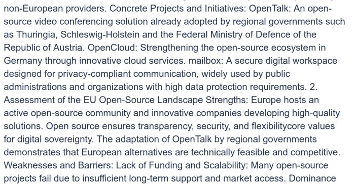 Der Stellungnahme von Heinlein, einem zufällig ausgewählten deutschen IT-Unternehmen, ist zu entnehmen, was das österreichische Bundesheer auf Anfrage von Golem nicht verraten wollte. Das Bundesheer hat anstelle von Microsoft Teams, Cisco Webex oder Zoom nun das freie Opentalk implementiert. (Screenshot: Erich Moechel)