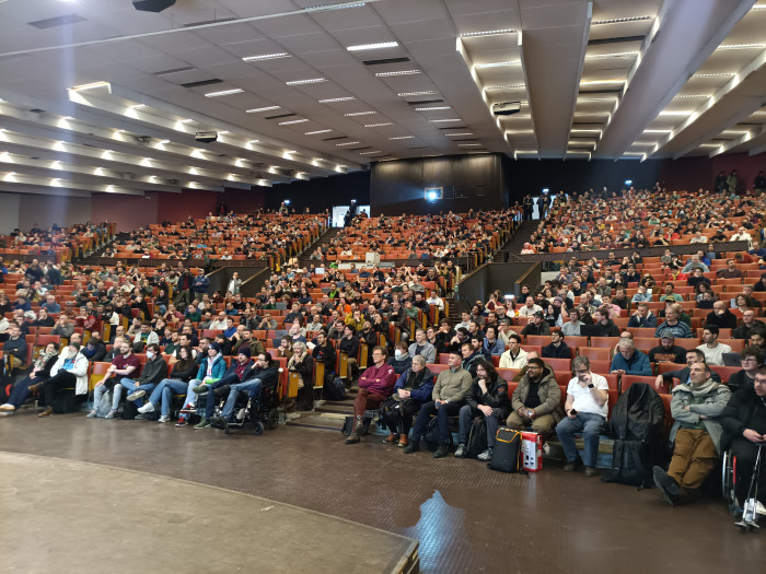 Abschluss-Keynote der Fosdem 2026 (Bild: Markus Feilner)
