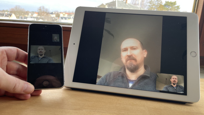 Facetime dürfte eine der wichtigsten Funktion des 5s sein, die auch 2027 weiterhin genutzt werden können.(Bildquelle: Golem/Mario Petzold)