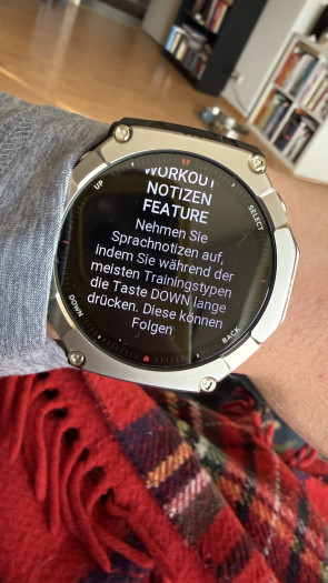 Außerdem werde wir auf die Sprachnotizen hingewiesen. (Bild: Steinlechner / Golem)