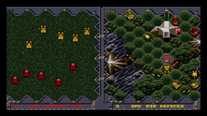 Auch Formation und Terrain beeinflussen den Ausgang der Scharmützel. Eingekreiste Einheiten sind beispielsweise deutlich anfälliger. (Bild: Blue Byte / Screenshot: Medienagentur Plassma)