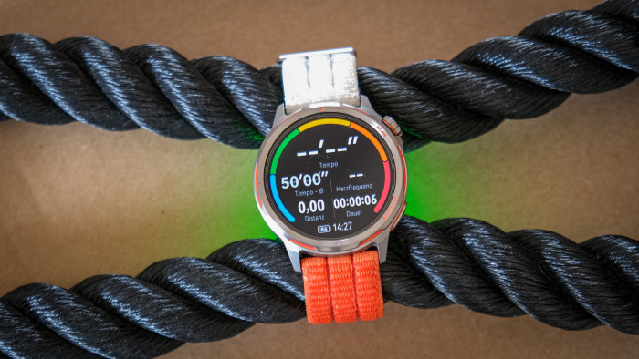 Die Trainingsanzeigen wirken durchdacht. (Bild: Steinlechner / Golem)