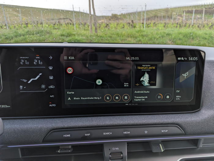 Auf der Startseite finden sich verschiedene Informationen. (Bild: Tobias Költzsch/Golem.de)