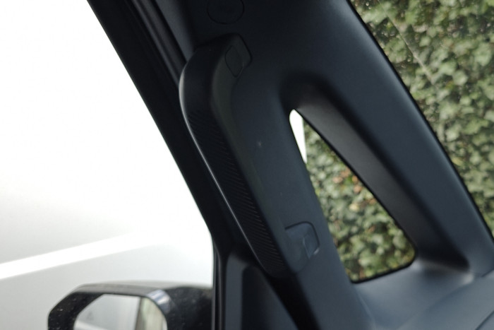 Der große Handgriff an der A-Säule erleichtert das Einsteigen.  (Foto: Friedhelm Greis/Golem)