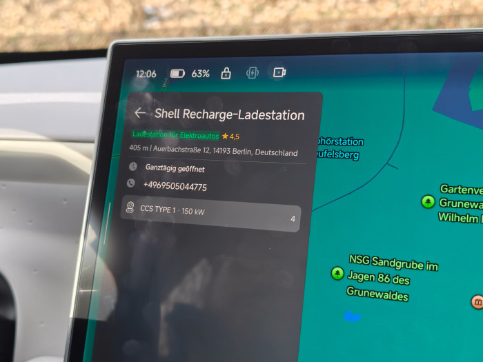 Zu manchen Ladestationen gibt es keine Live-Daten ...