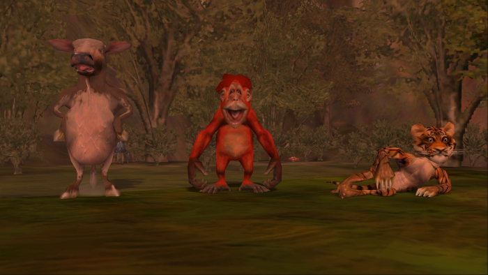 Die Quests von Black & White sind mit viel Humor und Wortwitz geschrieben. 