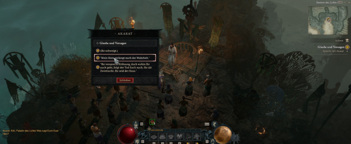 Diablo 4 Lord of Hatred (Screenshot: Oliver Nickel/Golem)