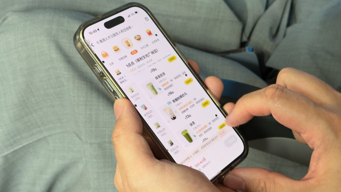 Per App lässt sich die Bestellung aufgeben. (Bild: Steinlechner / Golem)