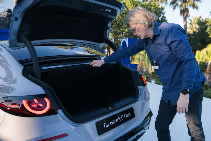 Der Kofferraum ist mit einem Volumen von 470 Litern nicht gerade riesig. (Foto: Mercedes-Benz)  