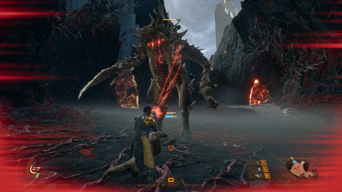 Kampf mit einem Bossgegner. (Bild: Sony/Screenshot: Golem)