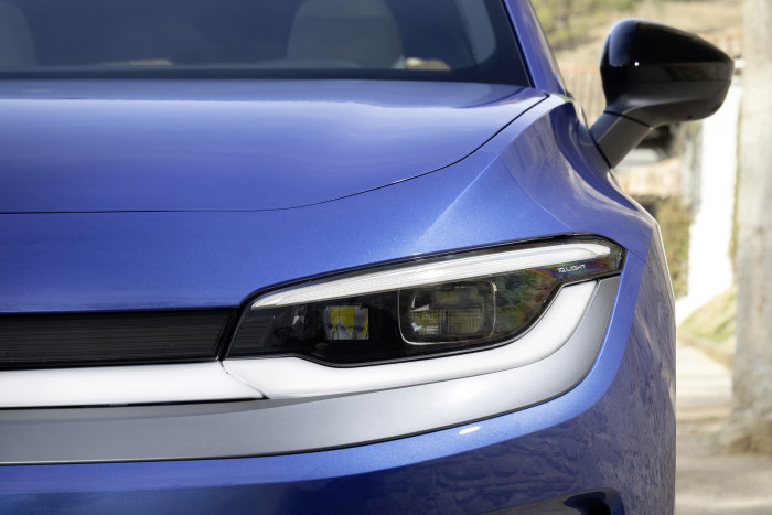 Je nach Ausstattung verfügt der ID.Polo über IQ.LIGHT-LED-Matrix-Scheinwerfer. (Foto: VW)
