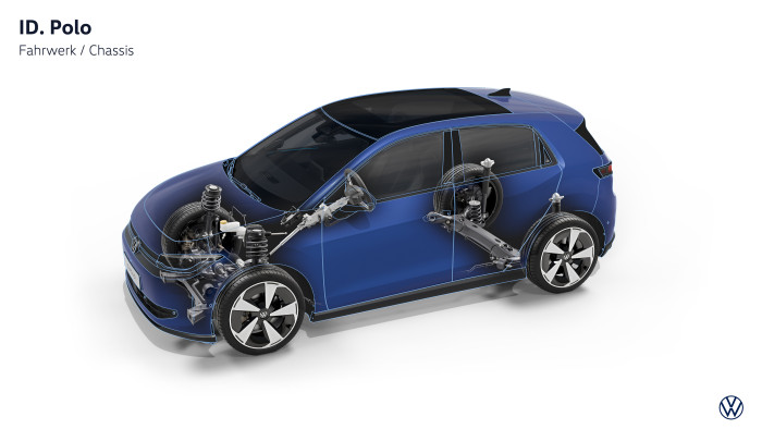 Das Fahrwerk wurde neu entwickelt. (Grafik: VW)