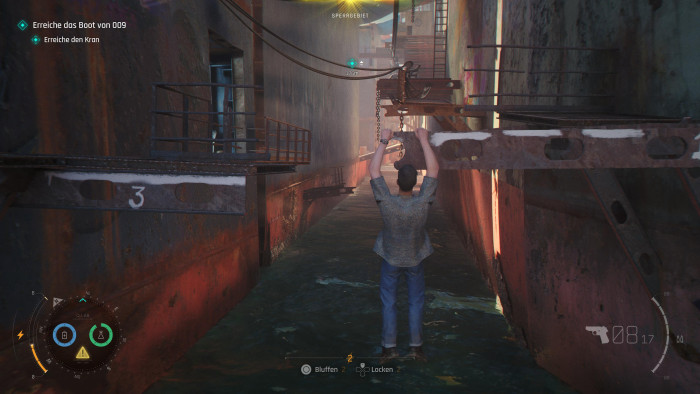 Unter anderem die Kletterpassagen erinnern an Uncharted. (Bild: IO Interactive / Screenshot: Golem)