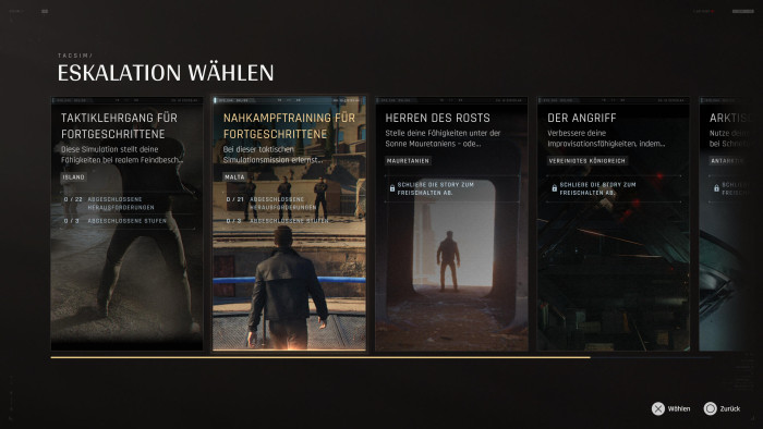 Die Kampagne ist offline spielbar, die Extras nur online. (Bild: IO Interactive / Screenshot: Golem)