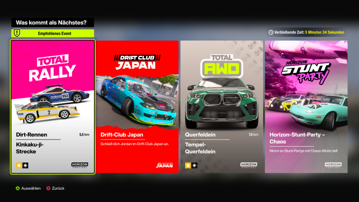 Es gibt mehrere Wettbewerbe, wir werden aber sehr gut durchs Programm geführt und bekommen Orientierung. (Bild: Microsoft; Screenshot: Golem)