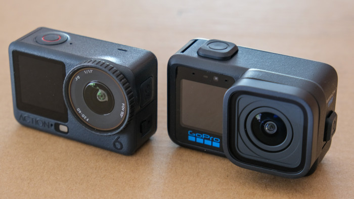 Im Video vergleichen wir die DJI Osmo Action 6 mit der Gopro Mission 1 Pro. (Bild: Steinlechner / Golem)