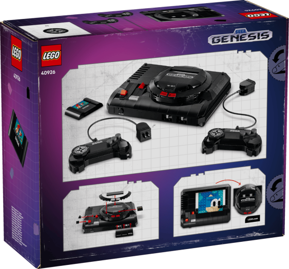 Lego Sega Mega Drive 40926 (Bild: Lego)