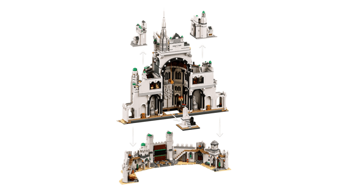 Lego Minas Tirith 11377 (Bild: Lego)