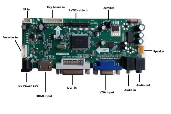 Der Controller verfügt über zahlreiche Anschlüsse für die verschiedenen Funktionen. (Aliexpress/Screenshot: Golem)