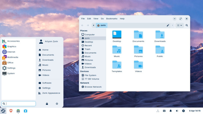 Zorin OS (Bild: Zorin Group)