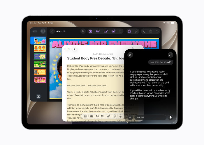 Apple Siri mit KI-Funktionen (Bild: Apple)