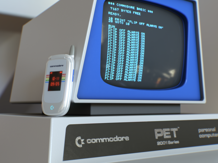 Das ist das Commodore Callback 8020 mit Sailfish OS. (Bild: Commodore)