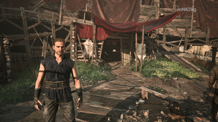 In unserer Hütten können wir schlafen. (Bild: THQ Nordic / Screenshot: Golem)