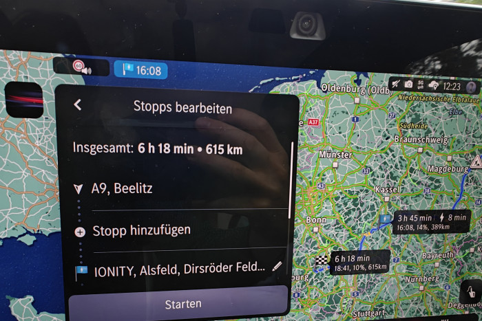 Um die Details der Route zu sehen, sind mehrere Klicks nötig. (Foto: Friedhelm Greis/Golem)