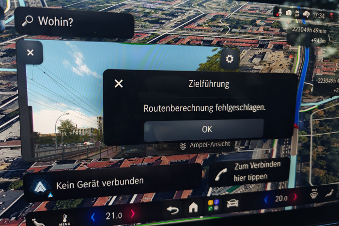 An einem der Testtage gab es offenbar Probleme mit der Internetverbindung. (Foto: Friedhelm Greis/Golem)