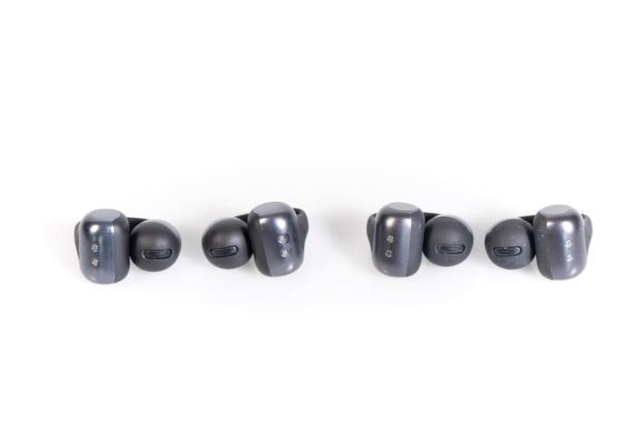 Links die Open Dots One, rechts daneben die Open Dots 2 (Bild: Martin Wolf/Golem)