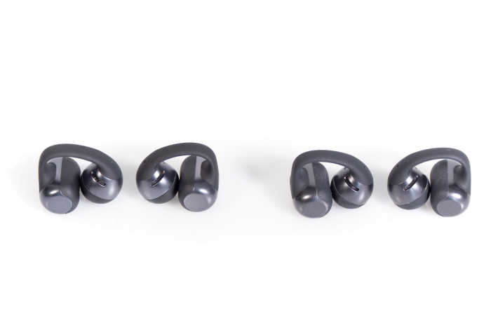 Links die Open Dots One, rechts daneben die Open Dots 2 (Bild: Martin Wolf/Golem)