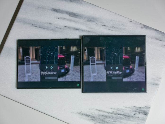 Bei Videos ist auf dem Fold 8 etwas mehr zu sehen als auf dem Fold 8 Ultra. (Bild: Tobias Költzsch/Golem)