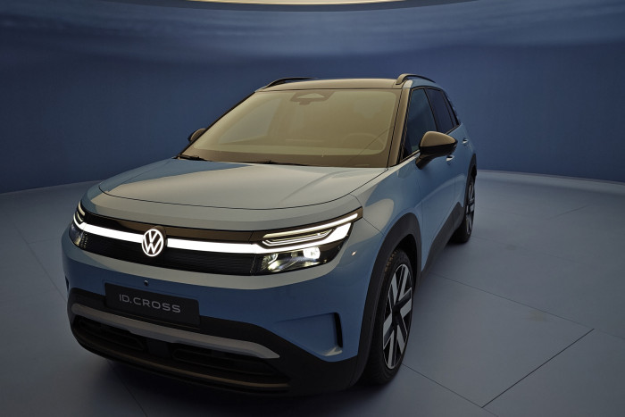 Der ID.Cross ist die erste vollelektrische Version des Kompakt-SUV T-Cross von VW. (Foto: Friedhelm Greis/Golem)