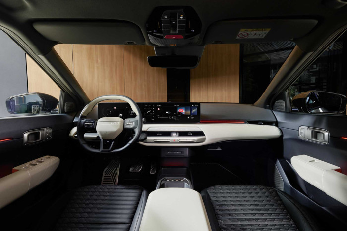 Der Kia EV4 in der Version des Modelljahres 2027 (Bild: Kia)