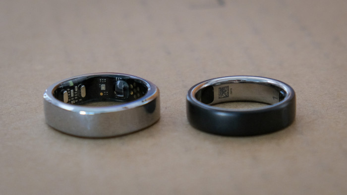 Gen 3 ist etwas höher als der neue Ring von Oura. (Bild: Steinlechner / Golem)