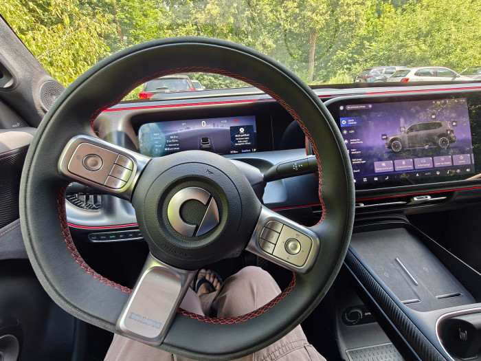 Das Cockpit des #5 Brabus (Bild: Martin Wolf/Golem)